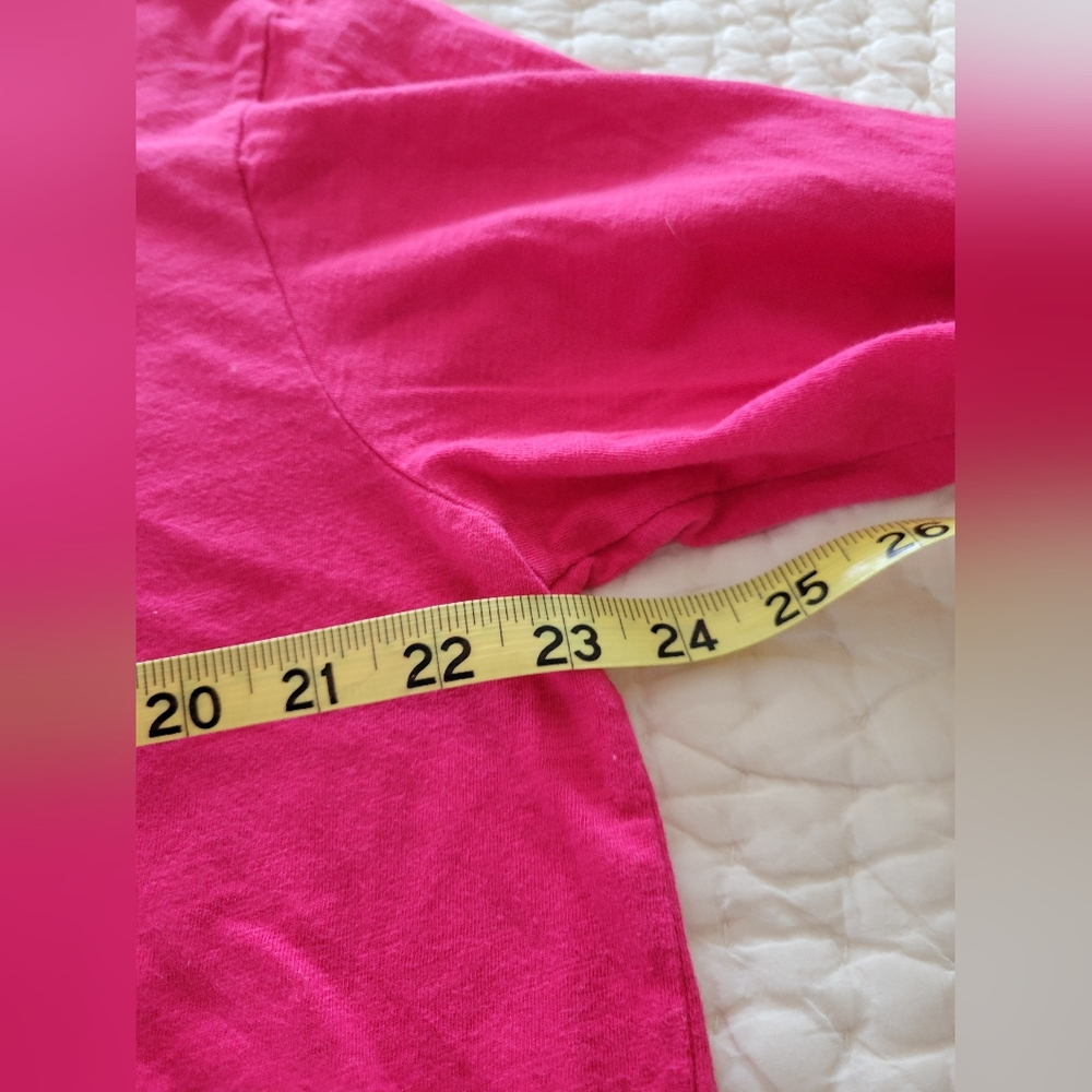 T.La Womens Large Fuchsia Long Sleeve Top - Picture 4 of 5